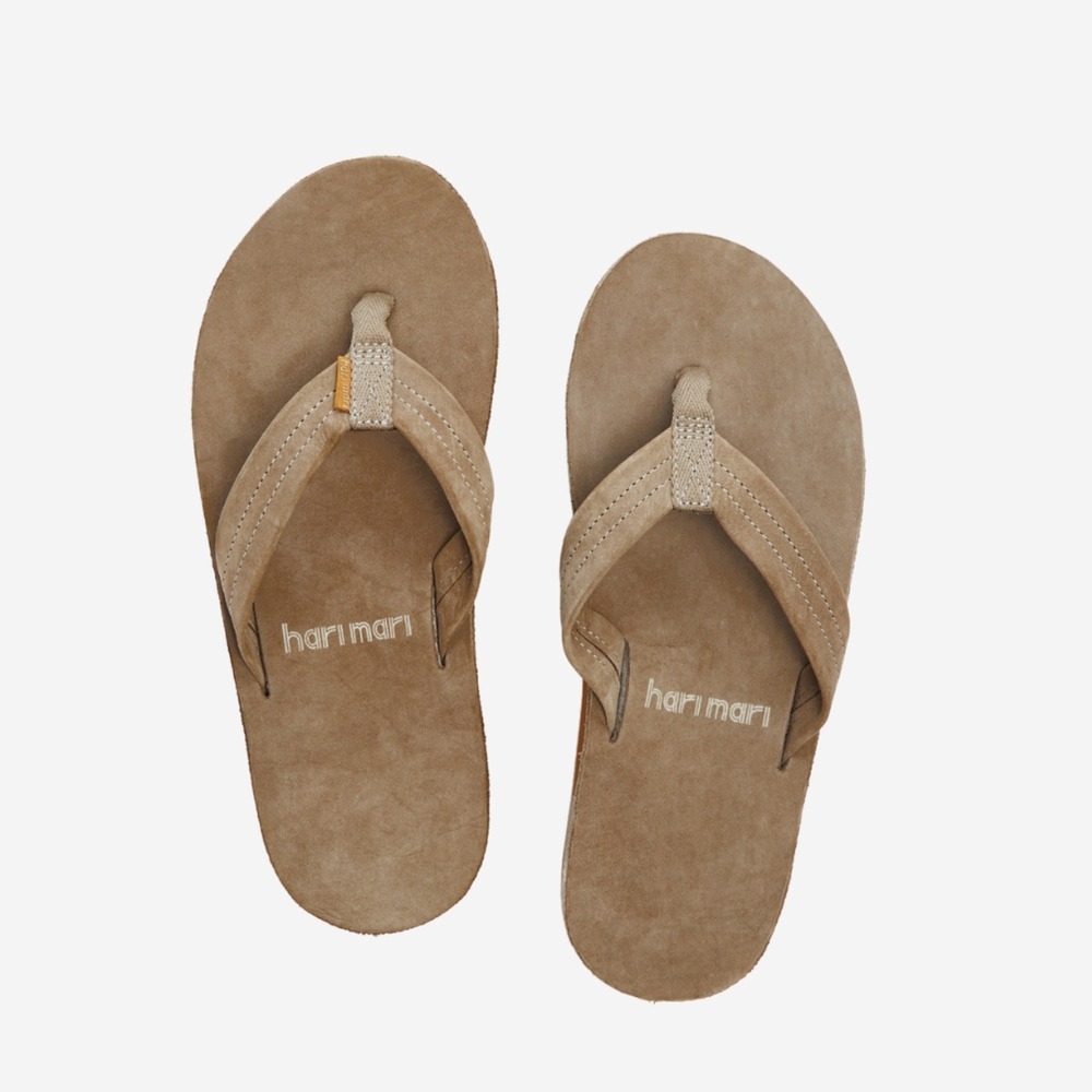 Hari Mari Fields Flip Flops Stone Men Size 10 New With Tags